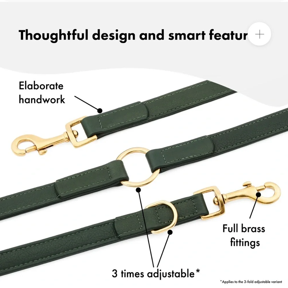 WILLIAM WALKER LEASH LEATHER